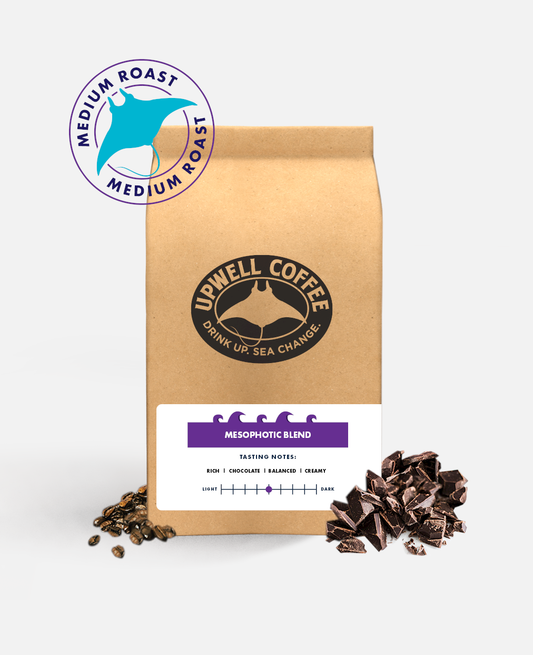 MESOPHOTIC MEDIUM BLEND™ Rich breakfast blend for your daily caffeine drive